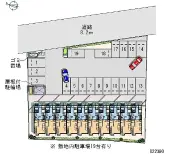 ★手数料０円★魚津市川縁　月極駐車場（LP）